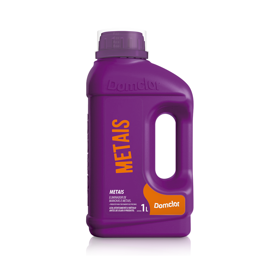 Embalagem DomClor Eliminador de Metais 1L