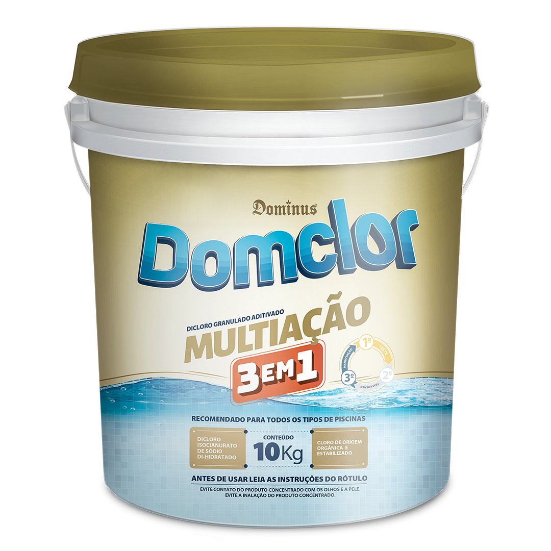 Balde DomClor Multiação 3 em 1 10kg