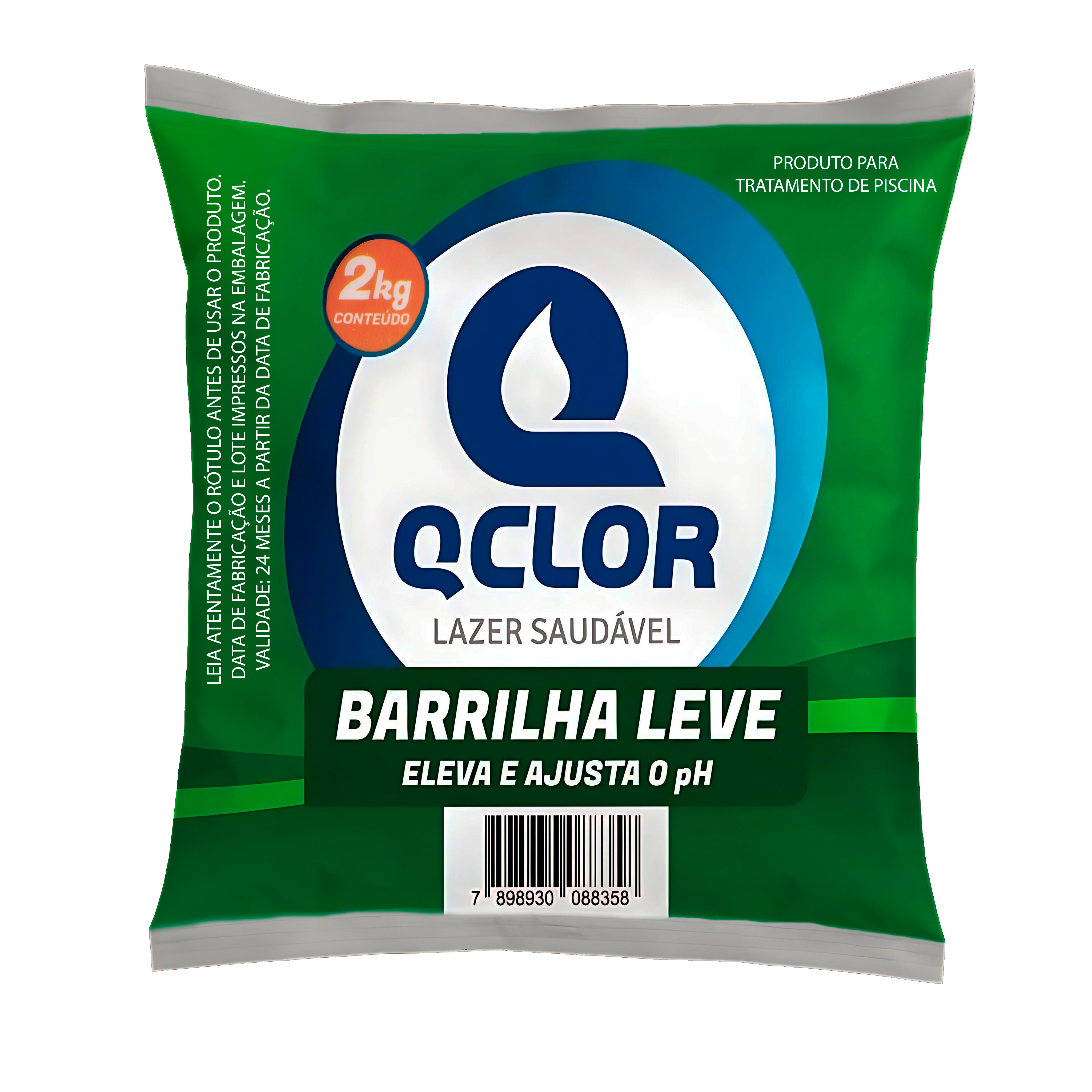 Embalagem QClor Barrilha 2kg